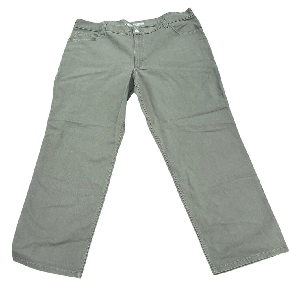 NWT Carhartt Pants Men's Size 42 x 30 Green Relaxed Fit